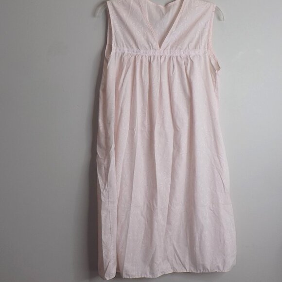 Vtg Ballet New York 2 Pc. Robe and Gown Butterfly Pink White Lace Ribbon Large - Picture 6 of 12